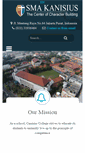 Mobile Screenshot of kanisius.edu